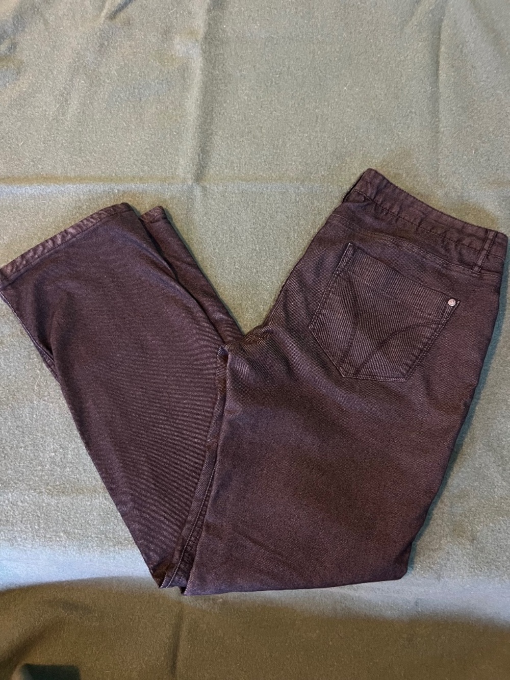 Women’s Prana thin flannel lined pants